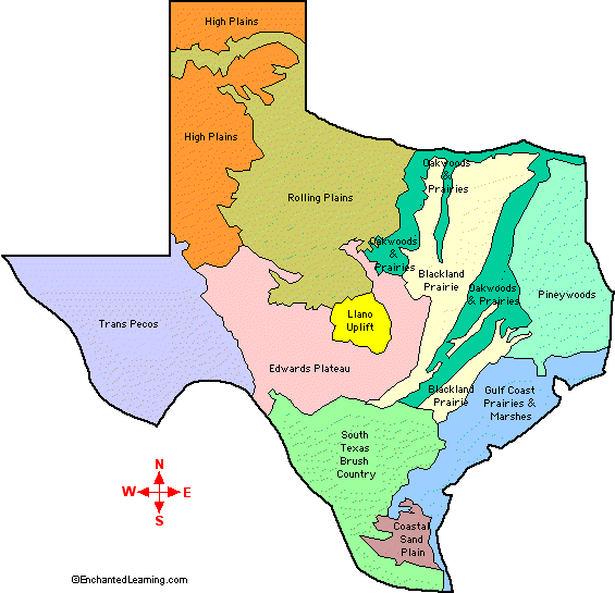 Girl From Texas: Geography and Relativity in Texas
