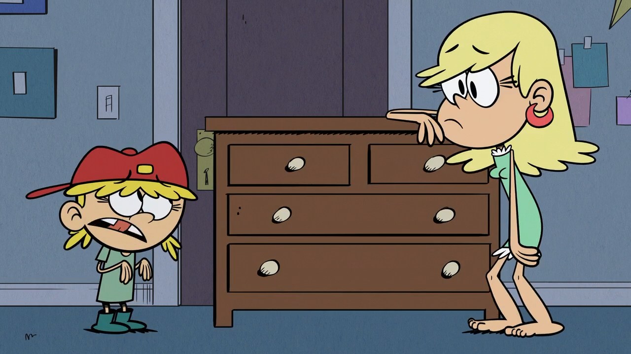 Imágenes de la serie The Loud House, episodios "Patada Saludable"...