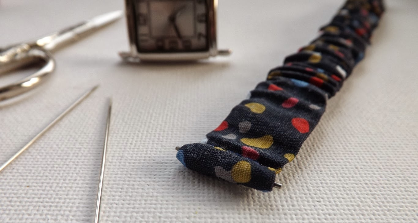 SewforSoul Fabric Watch Strap Tutorial