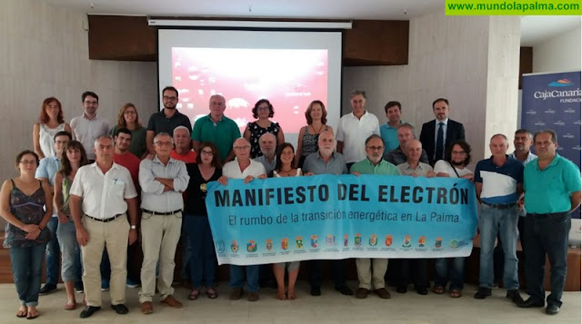 El manifiesto del Electrón de La Palma, el rumbo de la transición energética en la isla