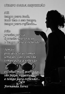 TEMPO PARA REFLEX�O