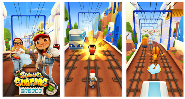 Subway Surfer v1.43 Greece Modded Apk