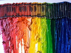 crayon melted easy way cheap creative july