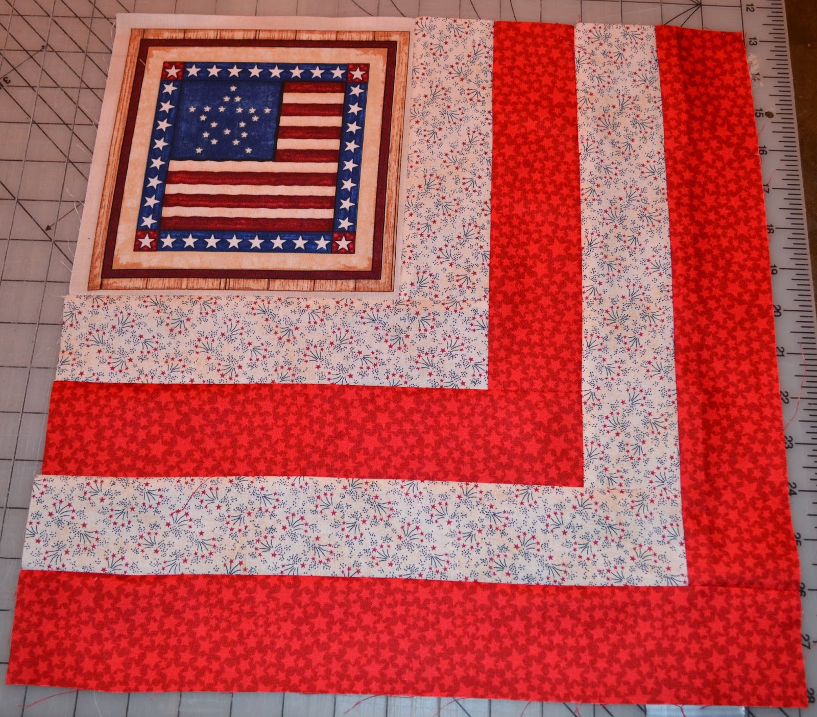 Attic Threads & Quilts Quilts of Valor Panel Pattern