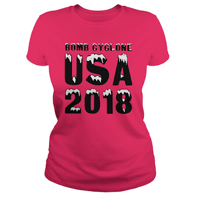 Bomb Cyclone USA Winter 2018 T Shirt 