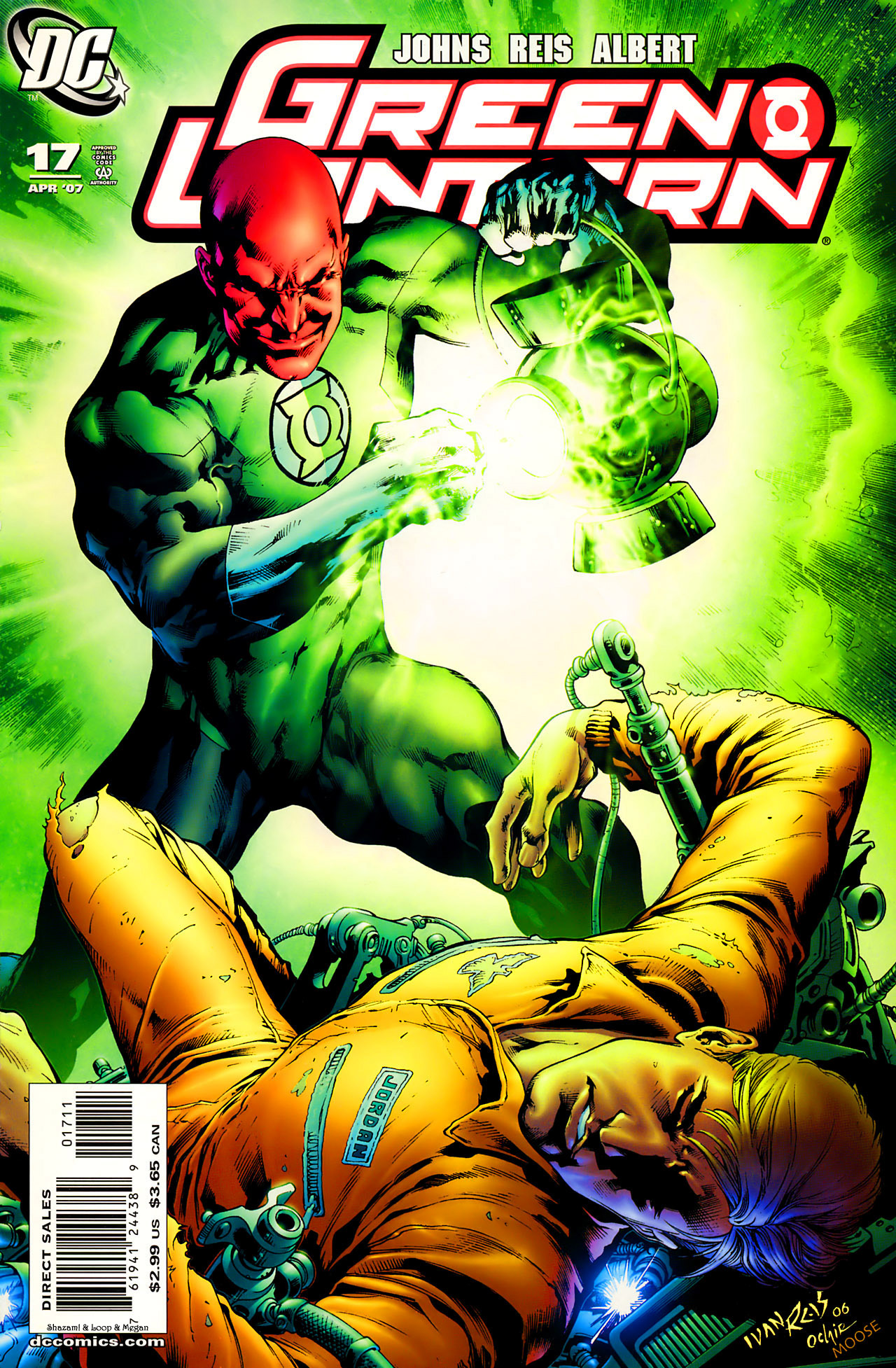 Read online Green Lantern (2005) comic -  Issue #17 - 1