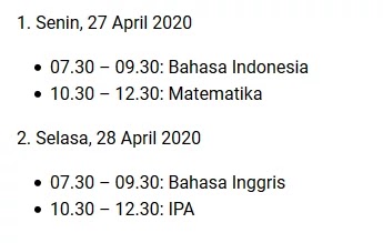 Latihan Pemantapan UN 2020 Materi Perbandingan dan Statistika