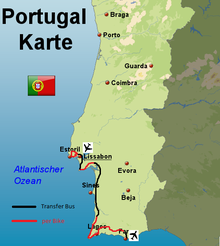 Pioniertour Portugal Süd
