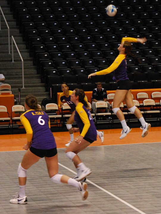 Trips 'n Toys University of Tennessee Lady Vols vs LSU Volleyball Game