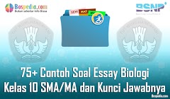 Lengkap - 75+ Contoh Soal Essay Biologi Kelas 10 SMA/MA dan Kunci Jawabnya Terbaru Lengkap - 75+ Contoh Soal Essay Biologi Kelas 10 SMA/MA dan Kunci Jawabnya Terbaru