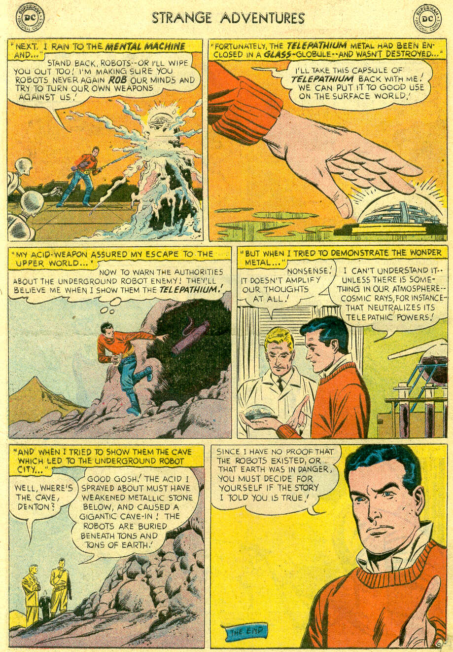 Read online Strange Adventures (1950) comic -  Issue #85 - 32