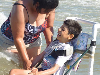 Silla de PVC resistente al agua para niño con