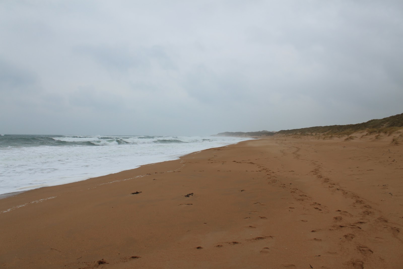 Walking in the North East of Scotland: St Fergus Beach