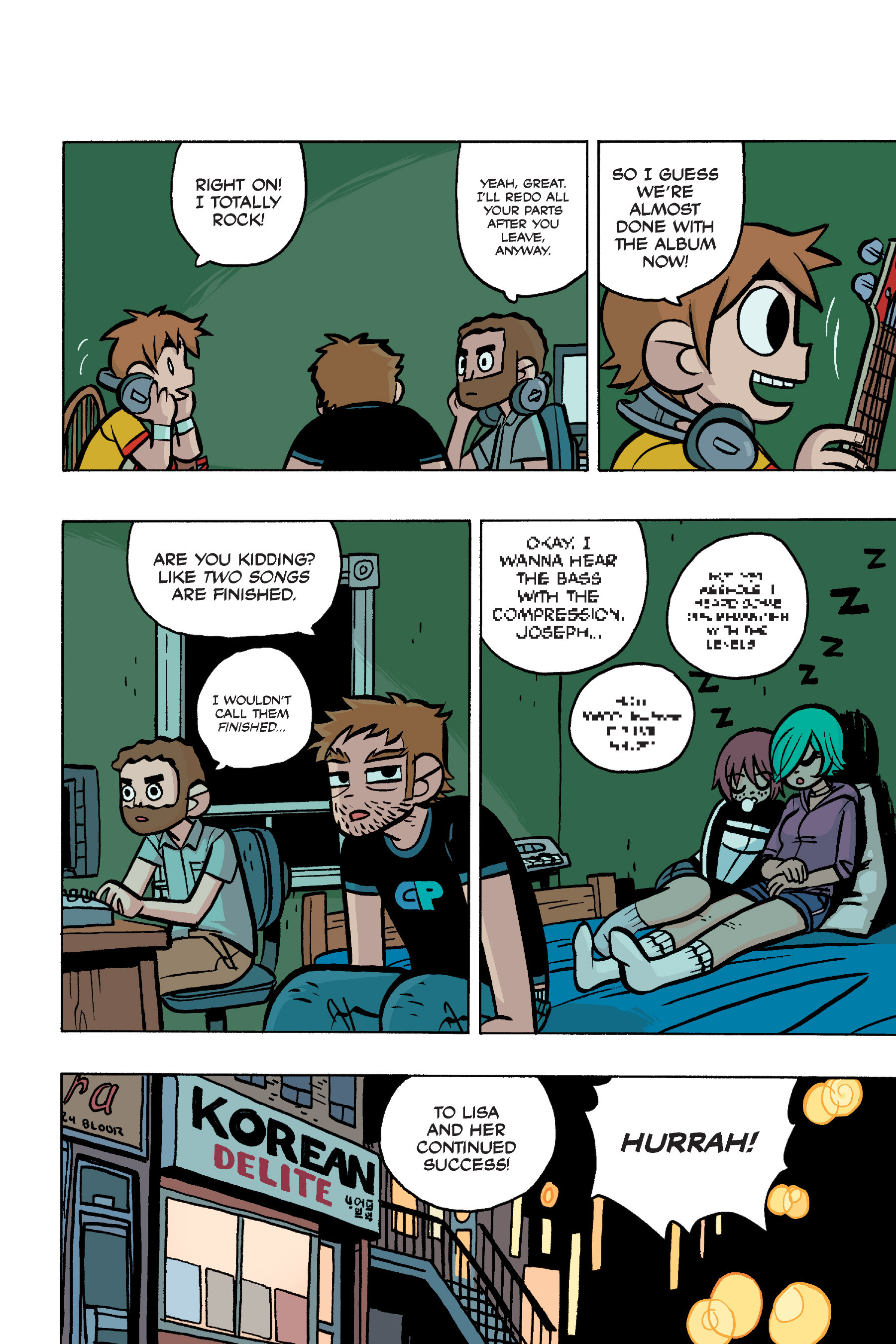 Read online Scott Pilgrim comic -  Issue #4 - 199