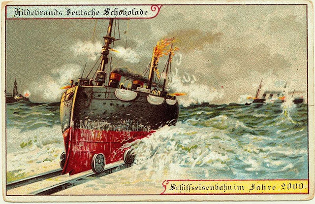 A hybrid railship.