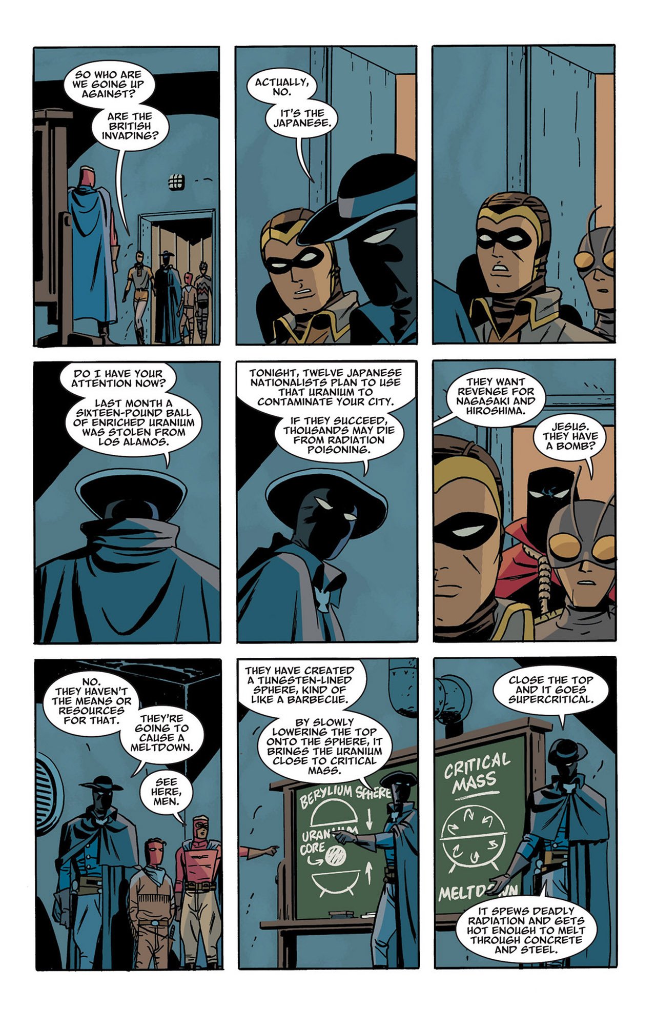 Read online Before Watchmen: Minutemen comic -  Issue #5 - 10
