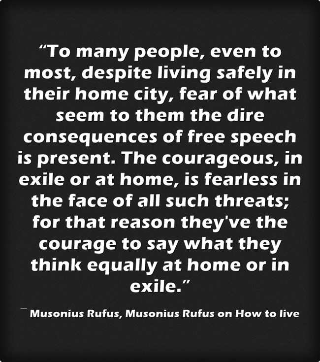 Top Gaius Musonius Rufus Quotes The Teacher of Epictetus