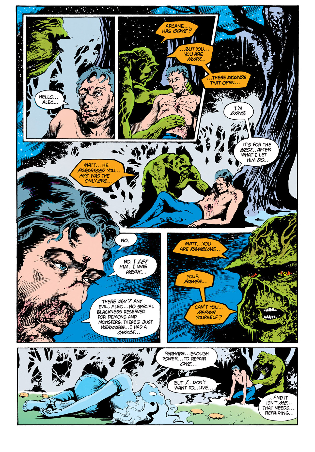 Read online Swamp Thing (1982) comic -  Issue #31 - 18