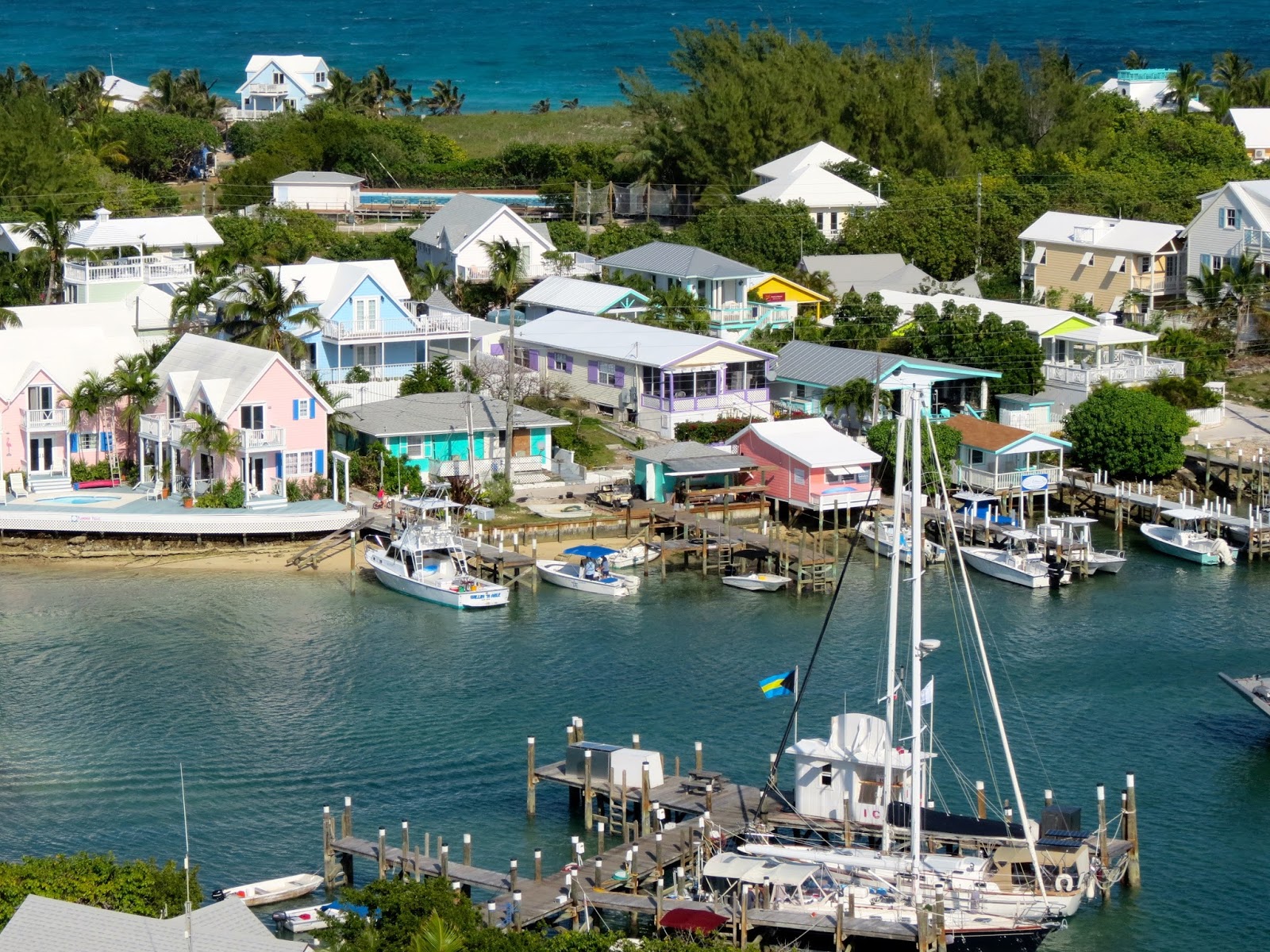 Pink 'N Blue View Hope Town Abaco