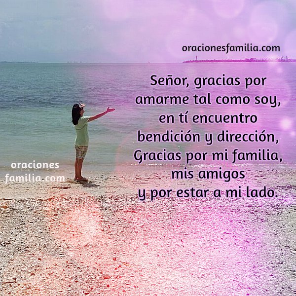 Oración corta dando gracias a Dios y pidiendo que me ayude en problemas, dificultades, conflictos. 