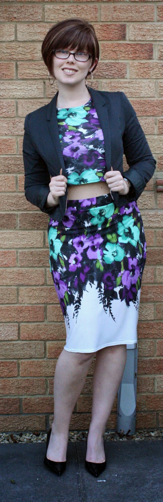 Floral Matching Skirt and Top (Sew U Pattern)