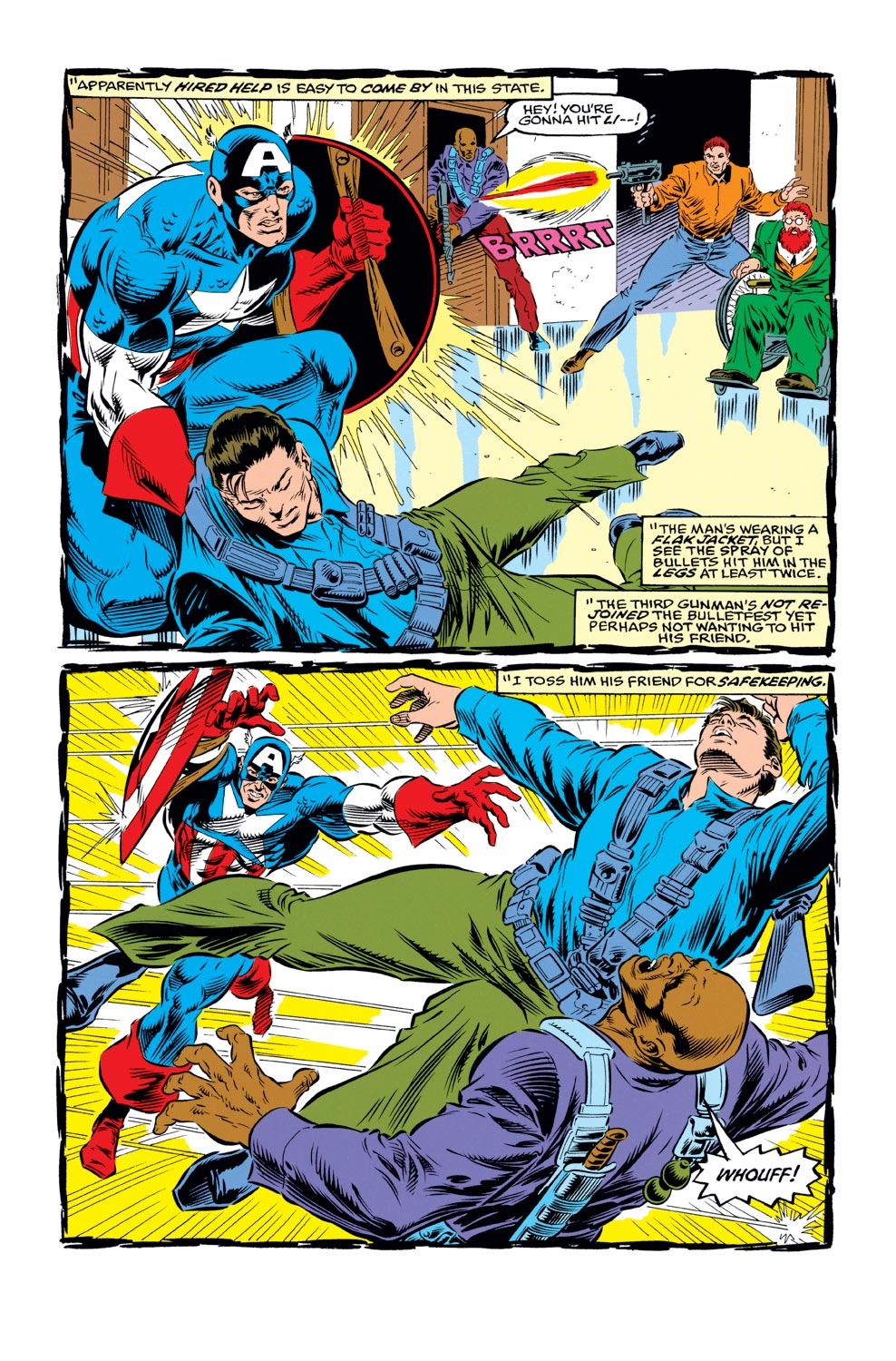 Read online Captain America (1968) comic -  Issue #421 - 10