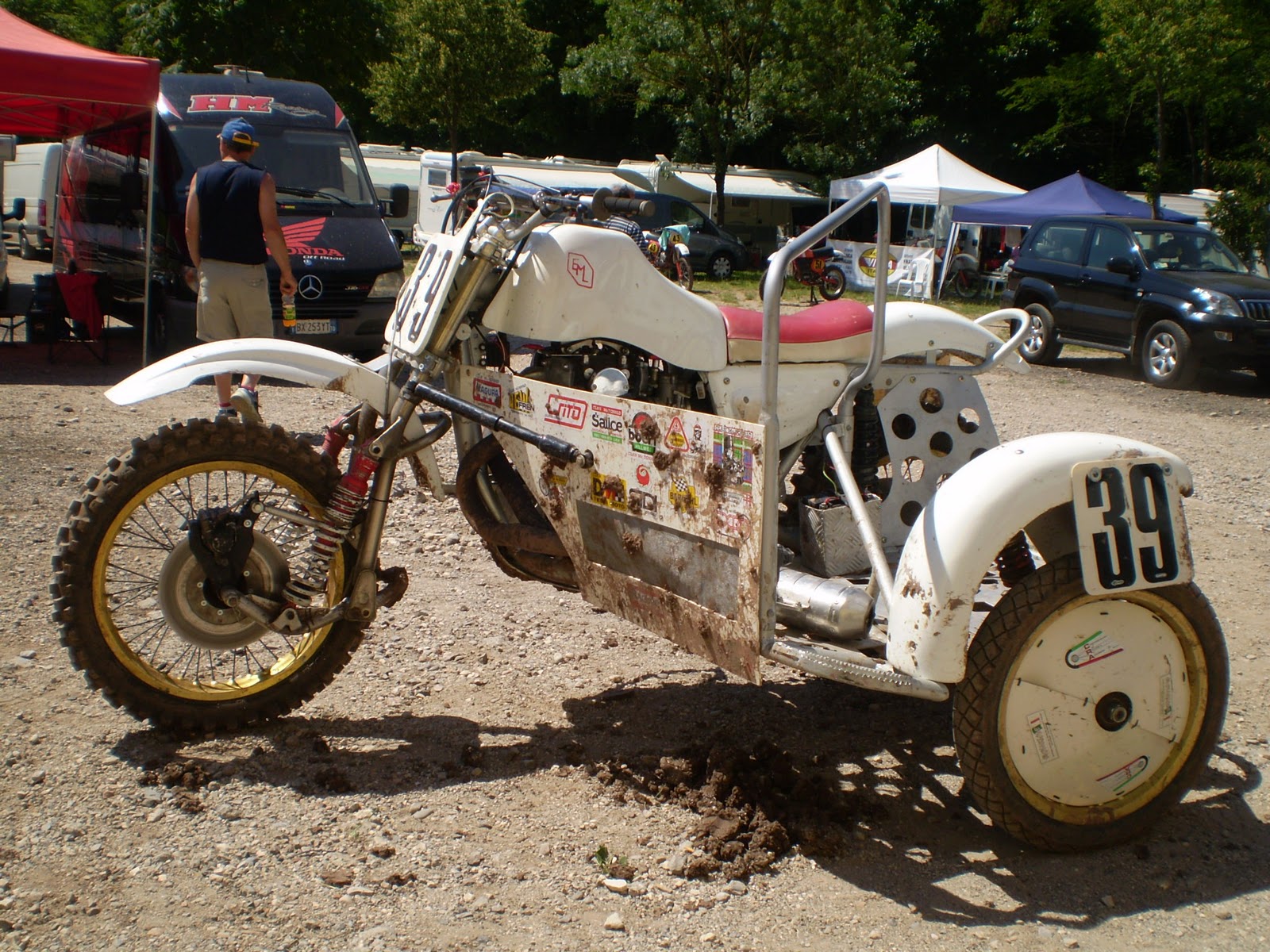 EML Yamaha XS sidecarcross