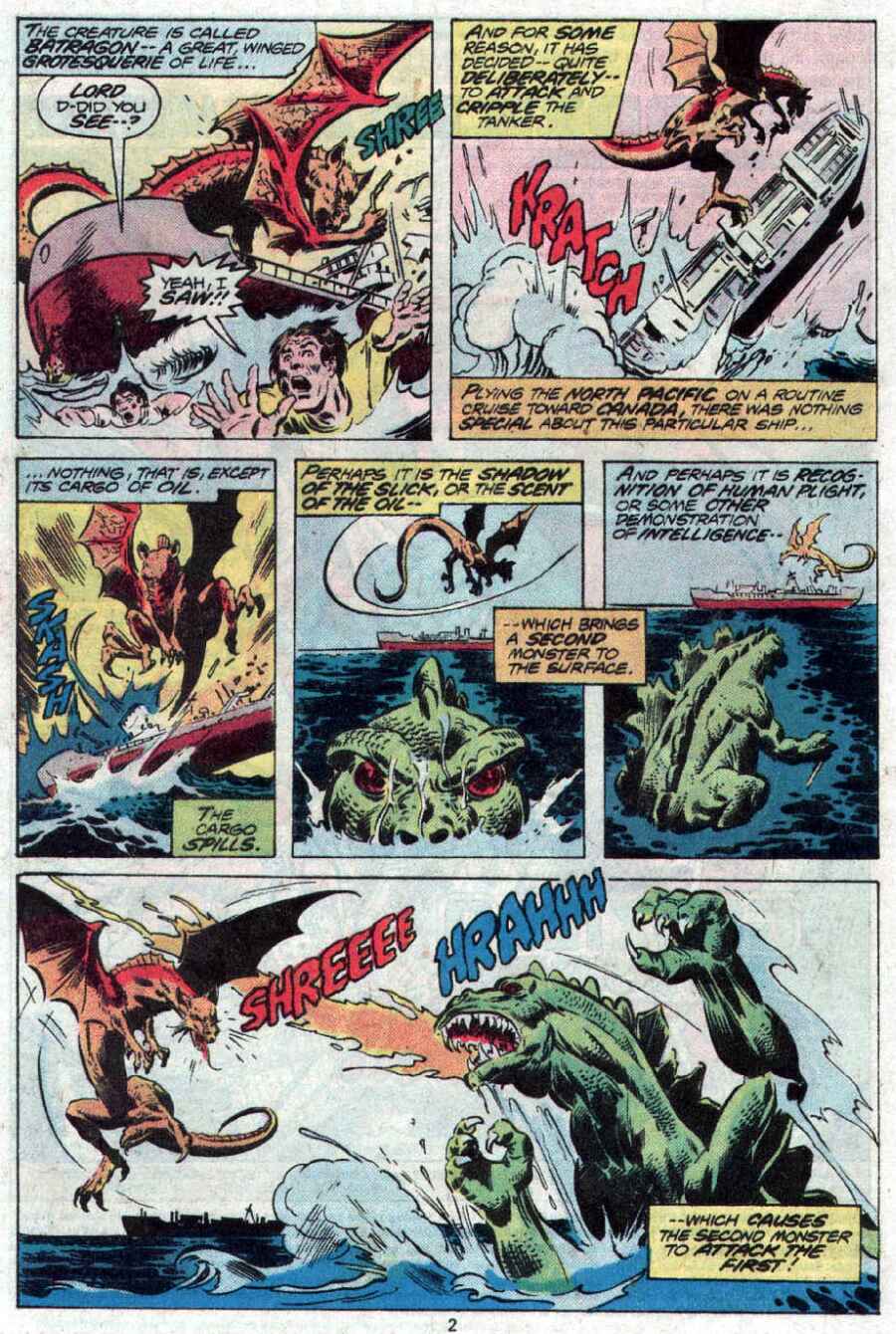 Read online Godzilla (1977) comic -  Issue #4 - 3