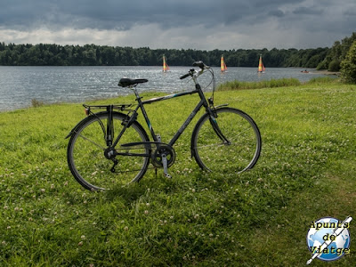 La bicicleta en Lacs de l'Eau d'Heure