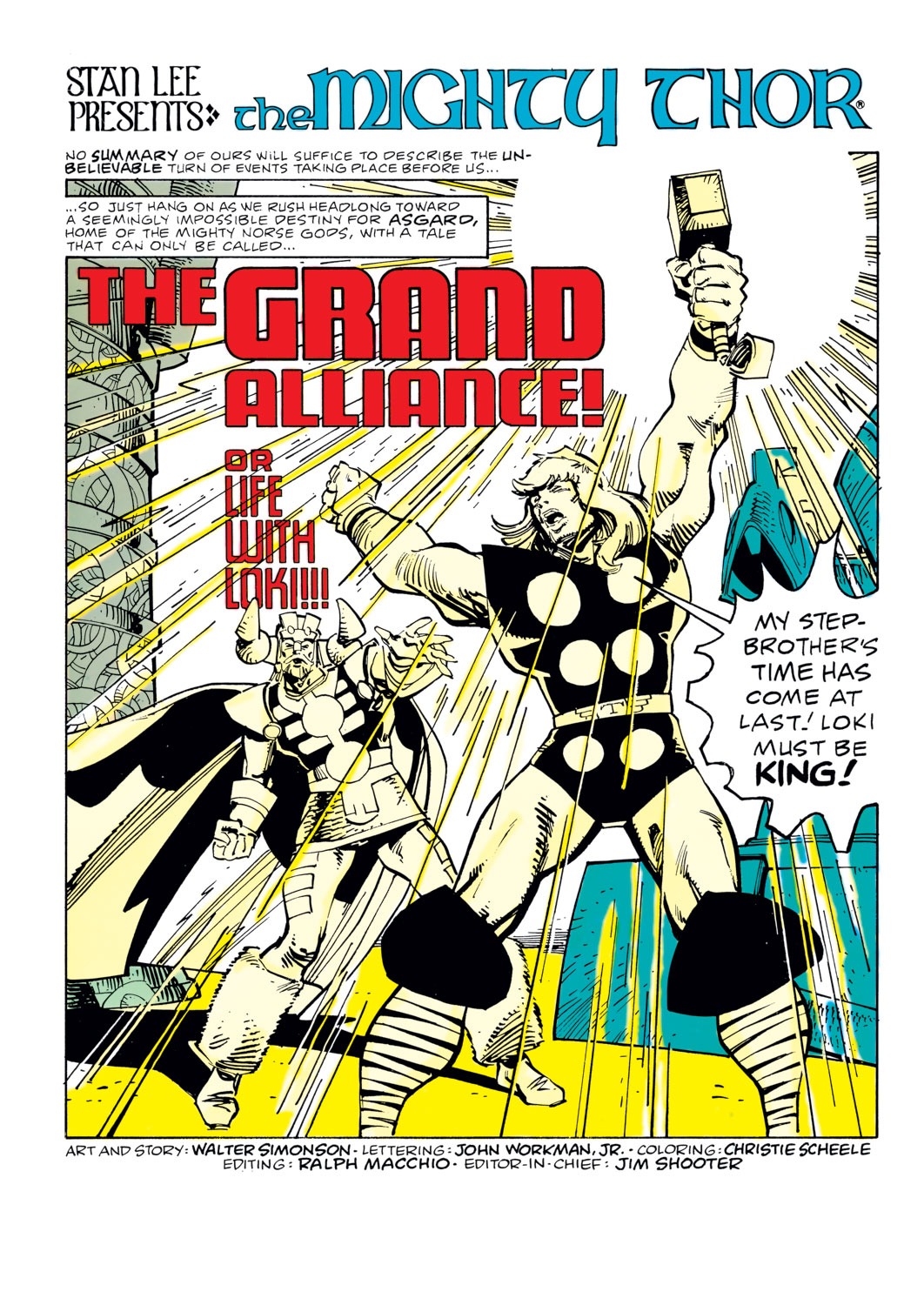 Read online Thor (1966) comic -  Issue #359 - 2