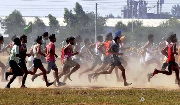 Unnao - Indian Army Open Bharti Rally 2017 Unnao Army Rally, Indian Army Rally, Open Bharti Rally