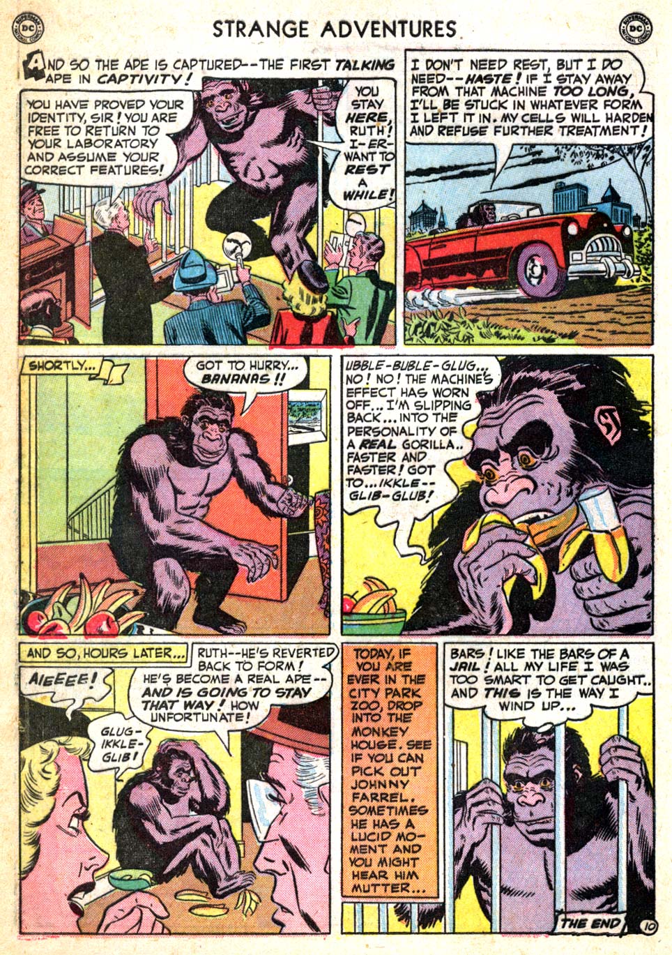Read online Strange Adventures (1950) comic -  Issue #8 - 12