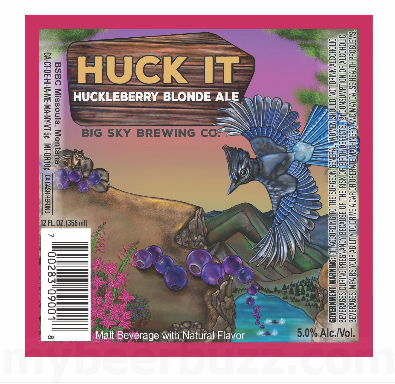 Big Sky Brewing Montana Lager, Huck It & Space Goat
