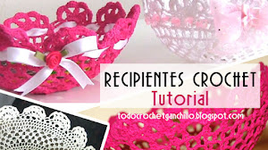 Cómo hacer bowls, tazones o recipientes decorativos con crochet