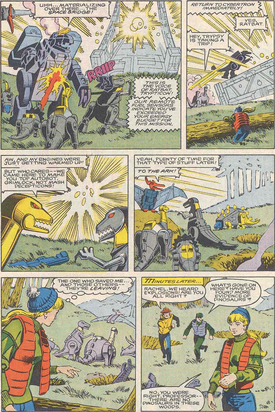 The Transformers (1984) issue 27 - Page 22