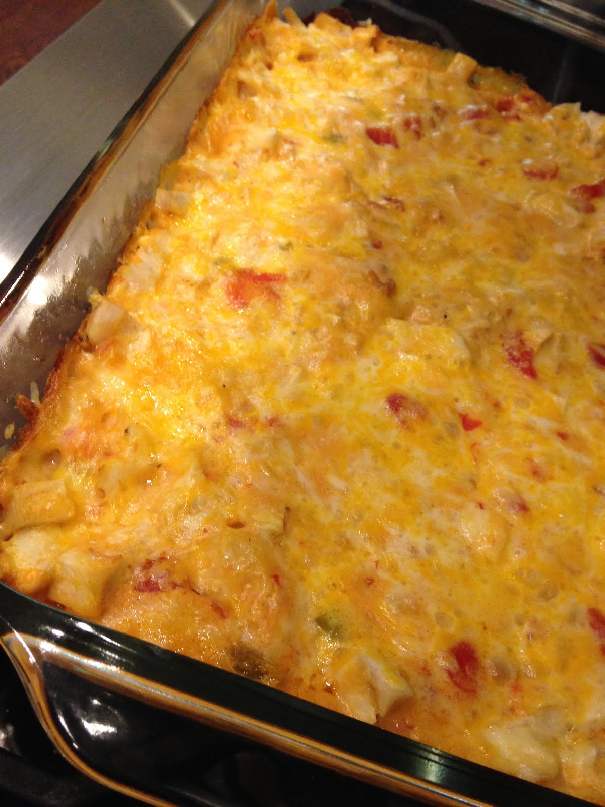 Nobody Puts Mama In A Corner! Texas King Ranch Chicken Casserole!