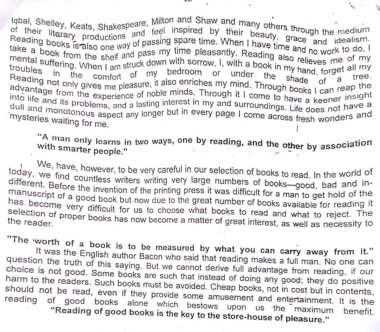 My hobby essay in english for 2nd year image