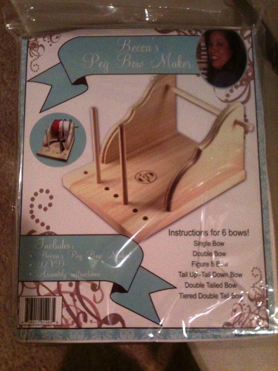 Peg Bow Maker Creative Lady