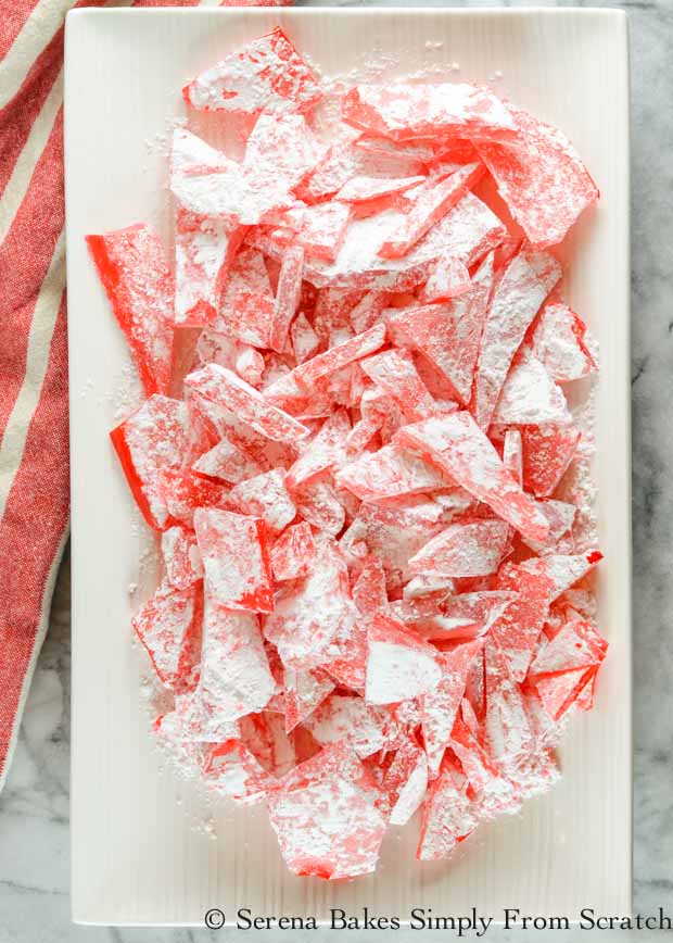 Rock Candy can be made into a variety of flavors like cinnamon, cherry, grape, anise, and so many more! Its a Christmas time staple in house from Serena Bakes Simply From Scratch.