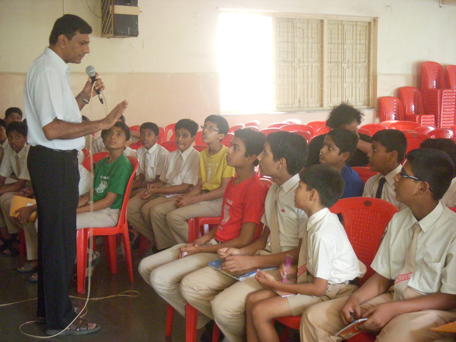 St. Paul's Boys' High School Dadar set for a Waste Audit