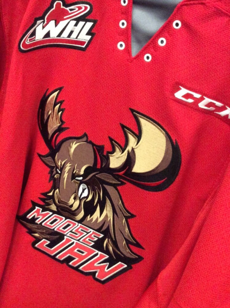 moose jaw warriors jersey