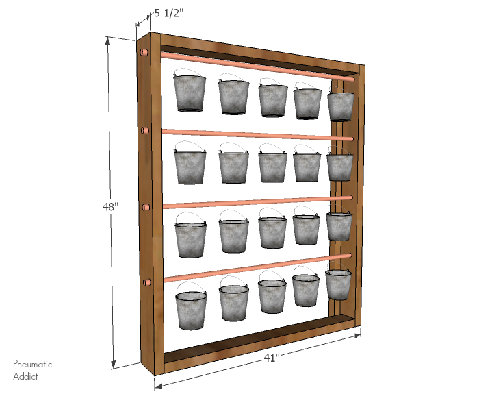 How to Make a Wood and Metal Hanging Garden Pneumatic Addict