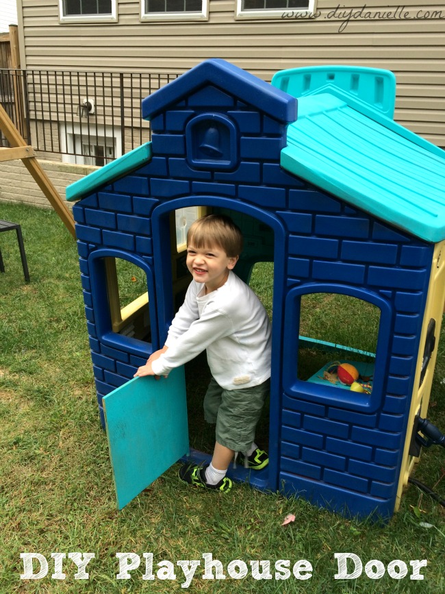 How to Make a Spare Door for a Plastic Playhouse DIY Danielle