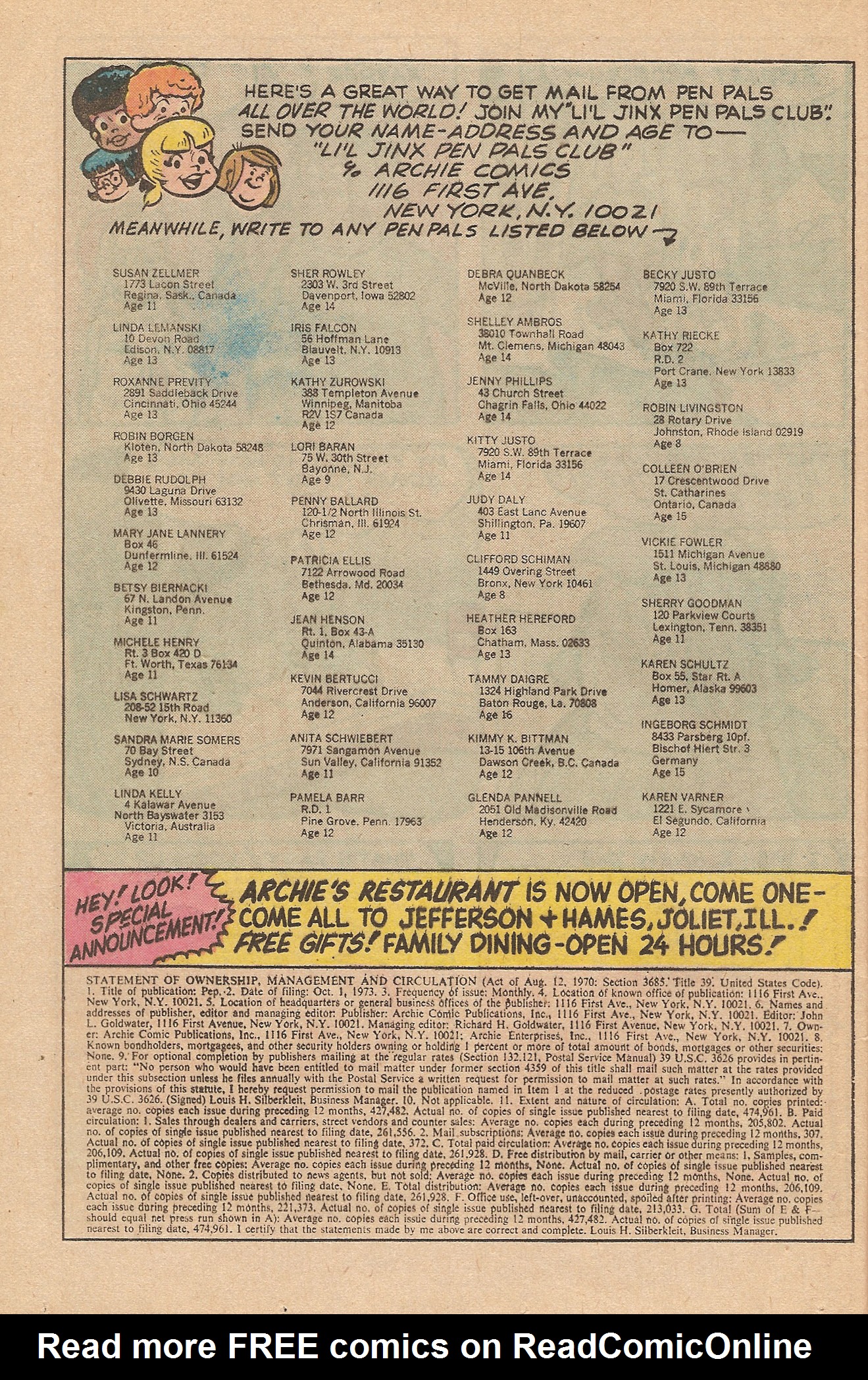 Read online Pep Comics comic -  Issue #288 - 24