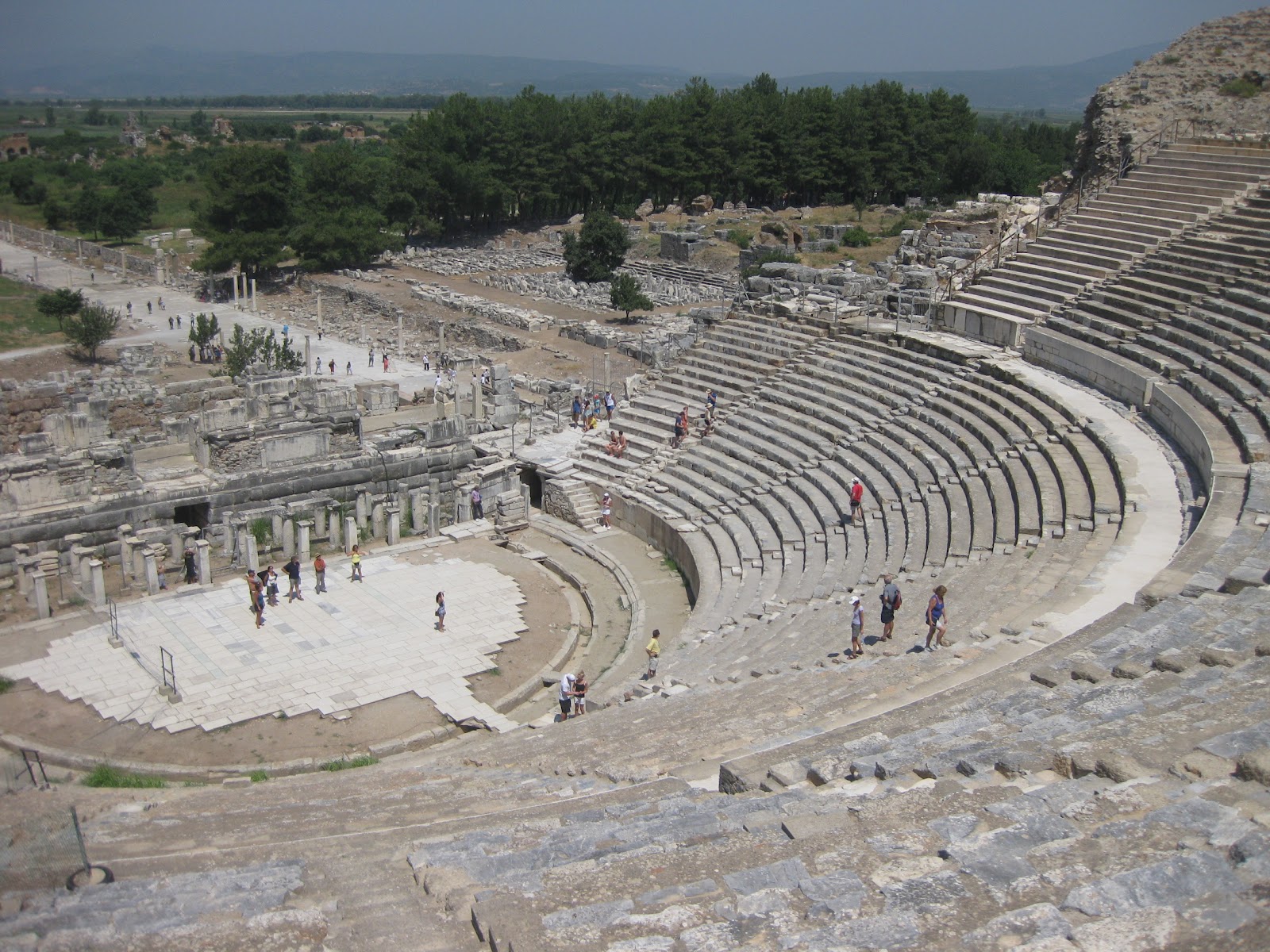 France and Turkey - July 2012: Izmir, Turkey - New friends, antiquity ...