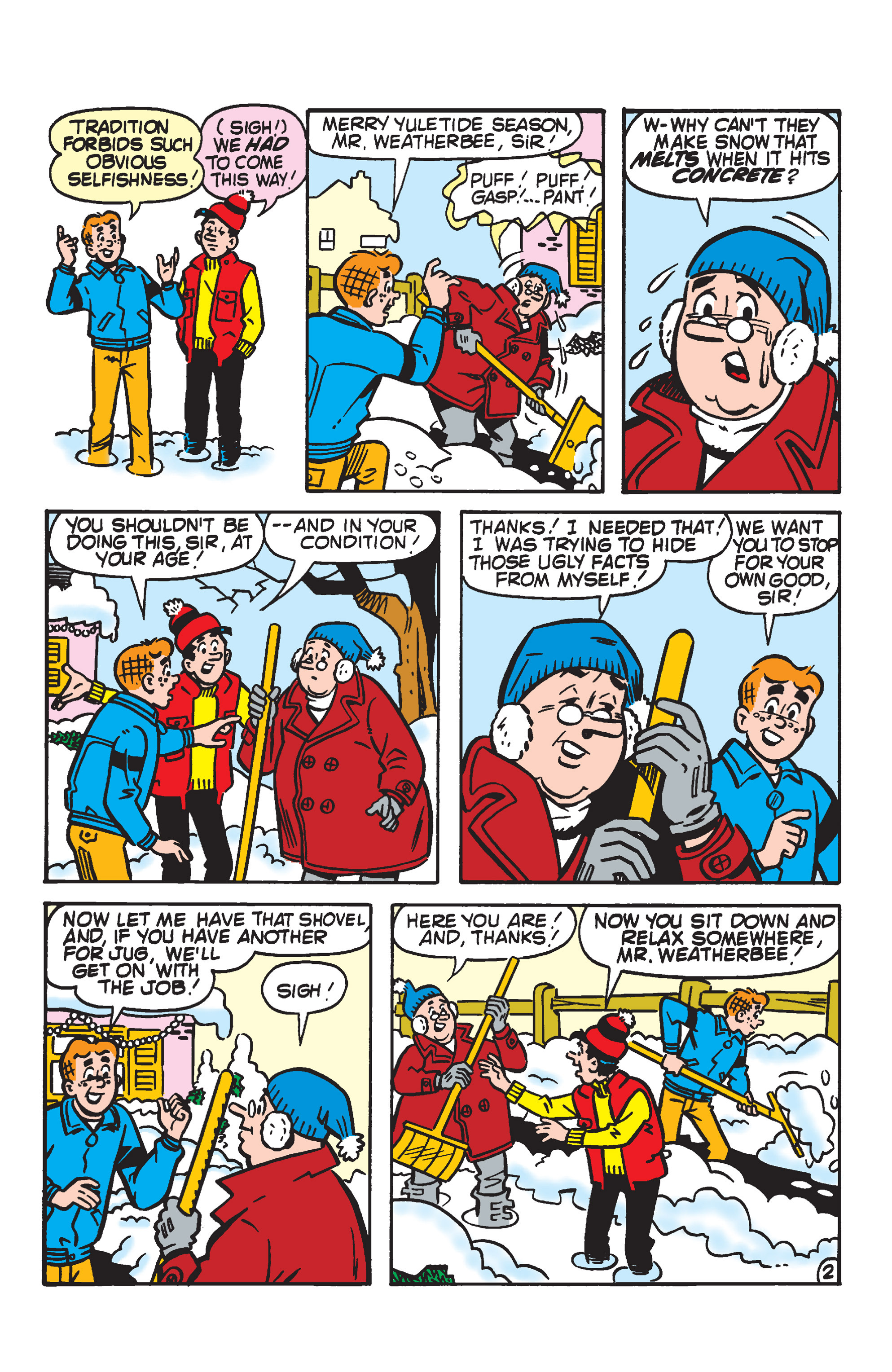 Read online Archie's Christmas Spirit comic -  Issue # TPB - 97