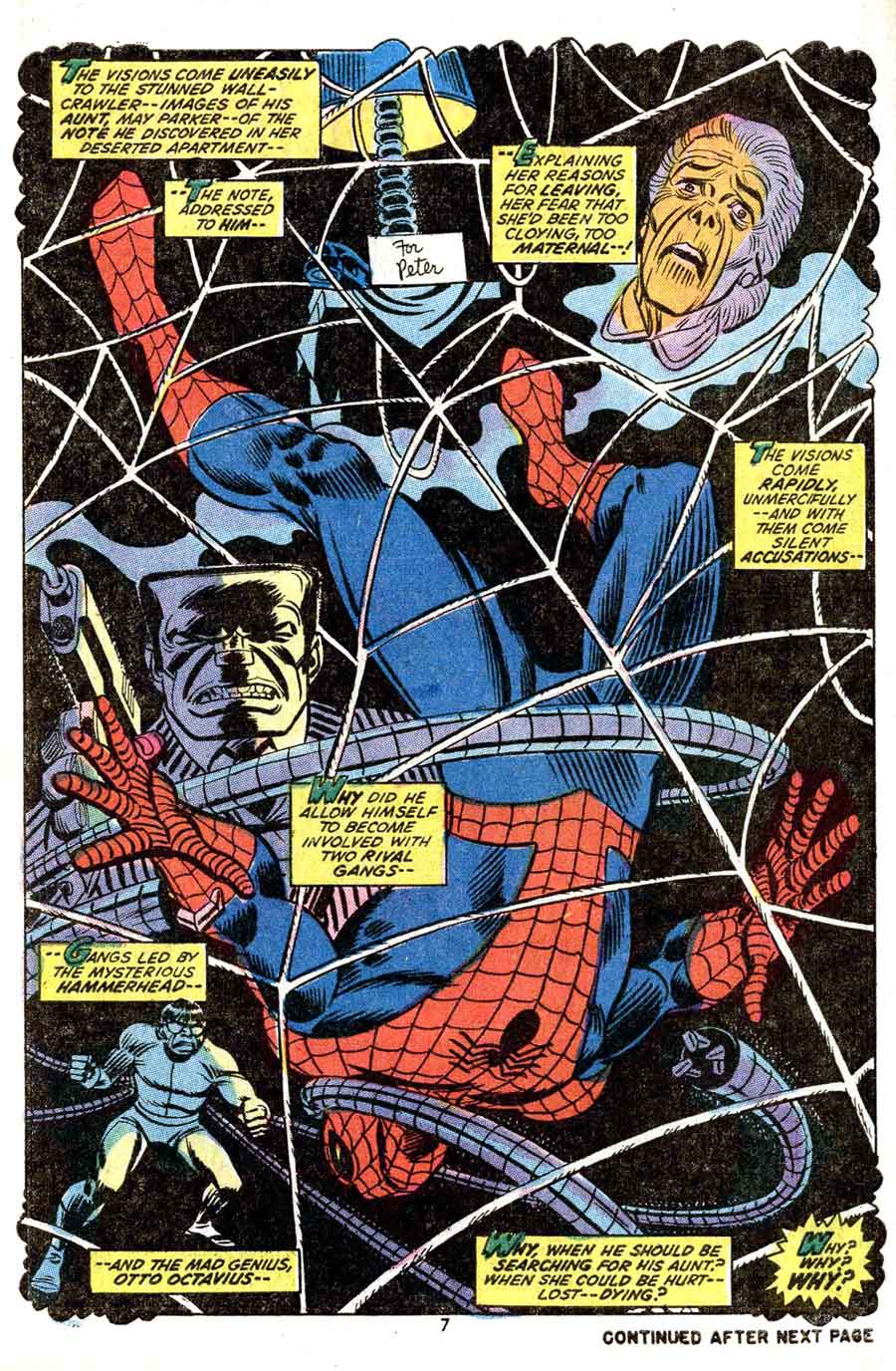 Amazing Spider-Man #114 JimStarlin bronze age marvel comic book page