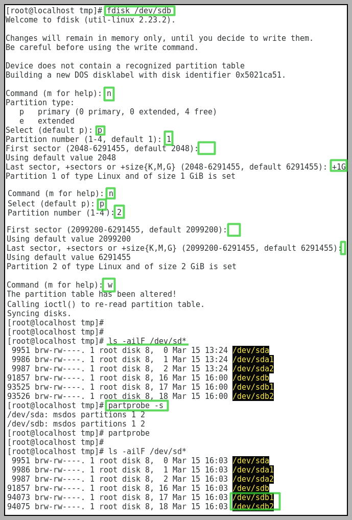 How to add disks in CentOS 7(with partition) Cybersecurity Guide