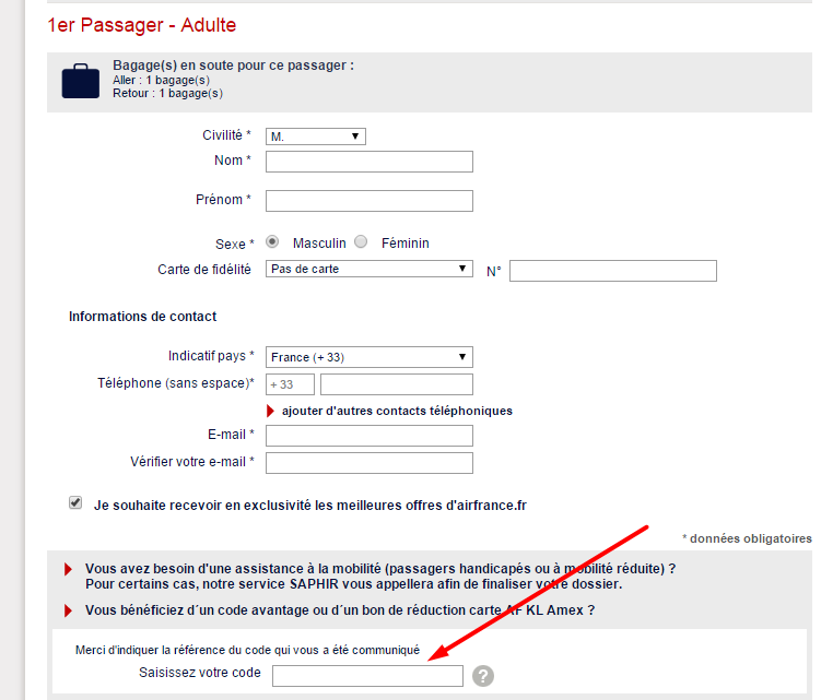 code promo air france France news collections
