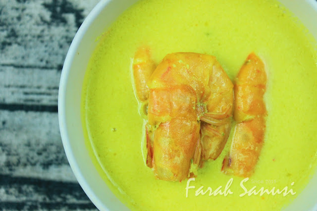 Resepi Udang Masak Lemak Cili Api